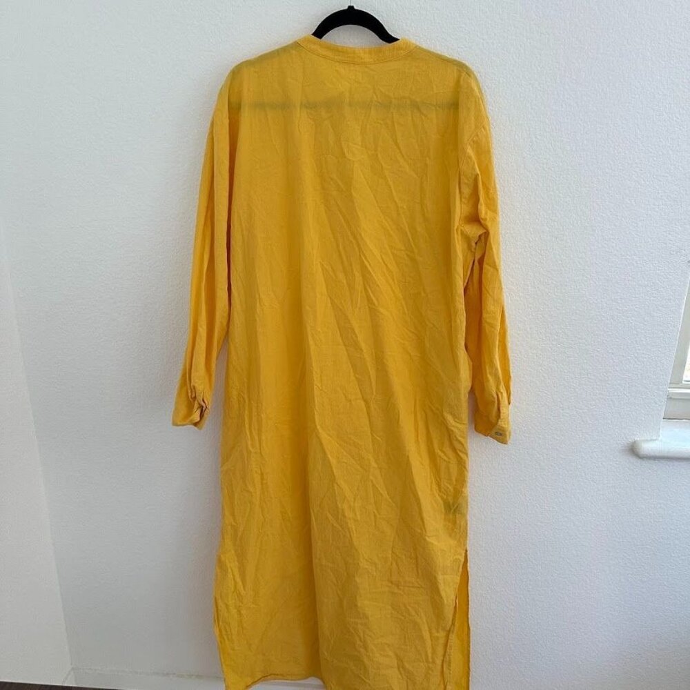 DONNI. Yellow Tunic Maxi Dress - Picture 9 of 9